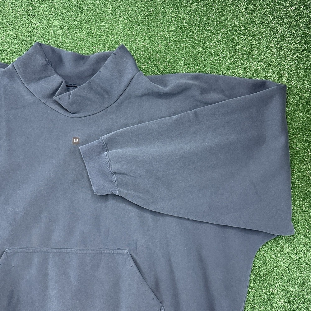 YZY Yeezy Gap Kanye West Men's Pullover Sweatshirt Baggy 2XL XXL Blue